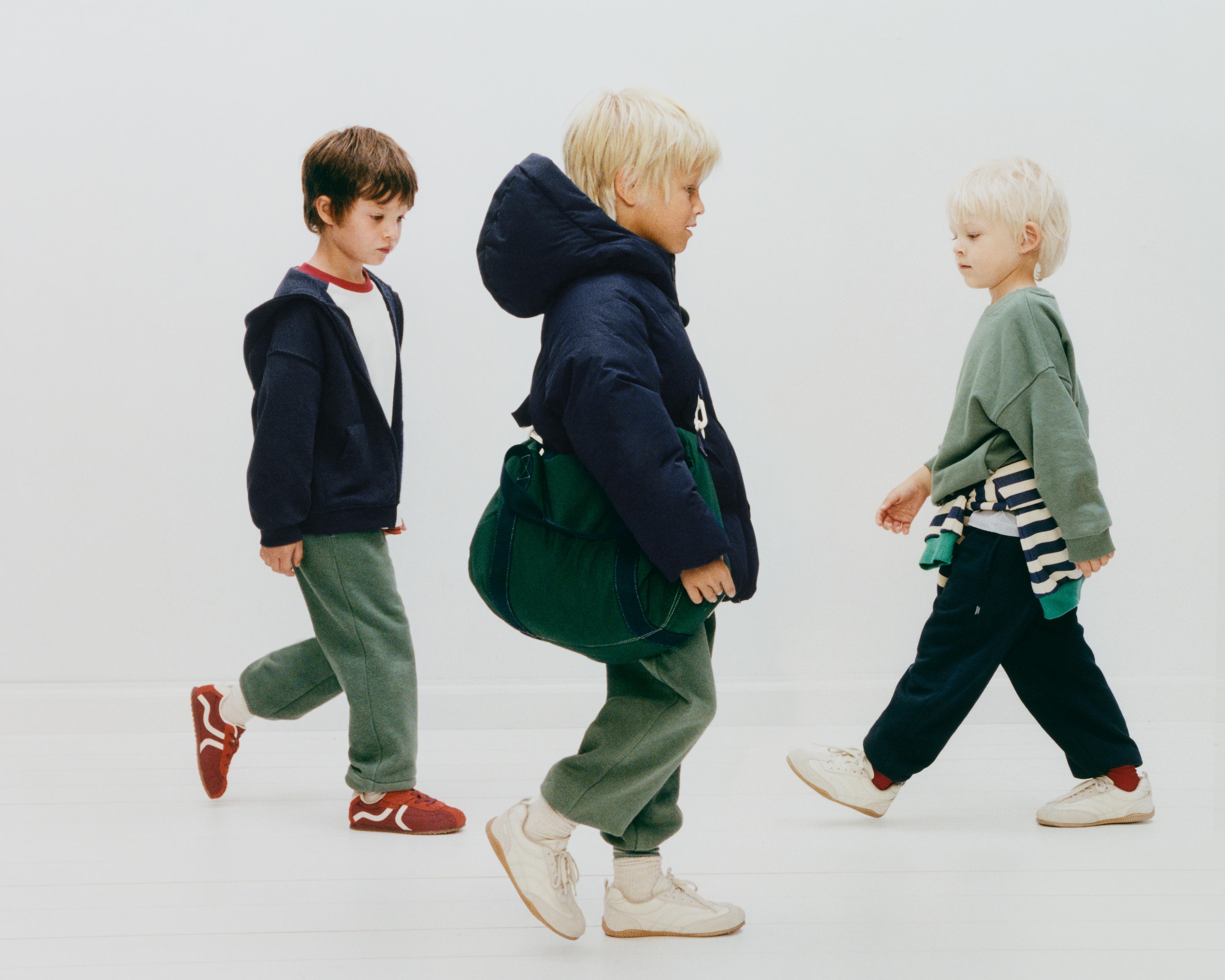 PLAIN SWEATSHIRT — Mid-green