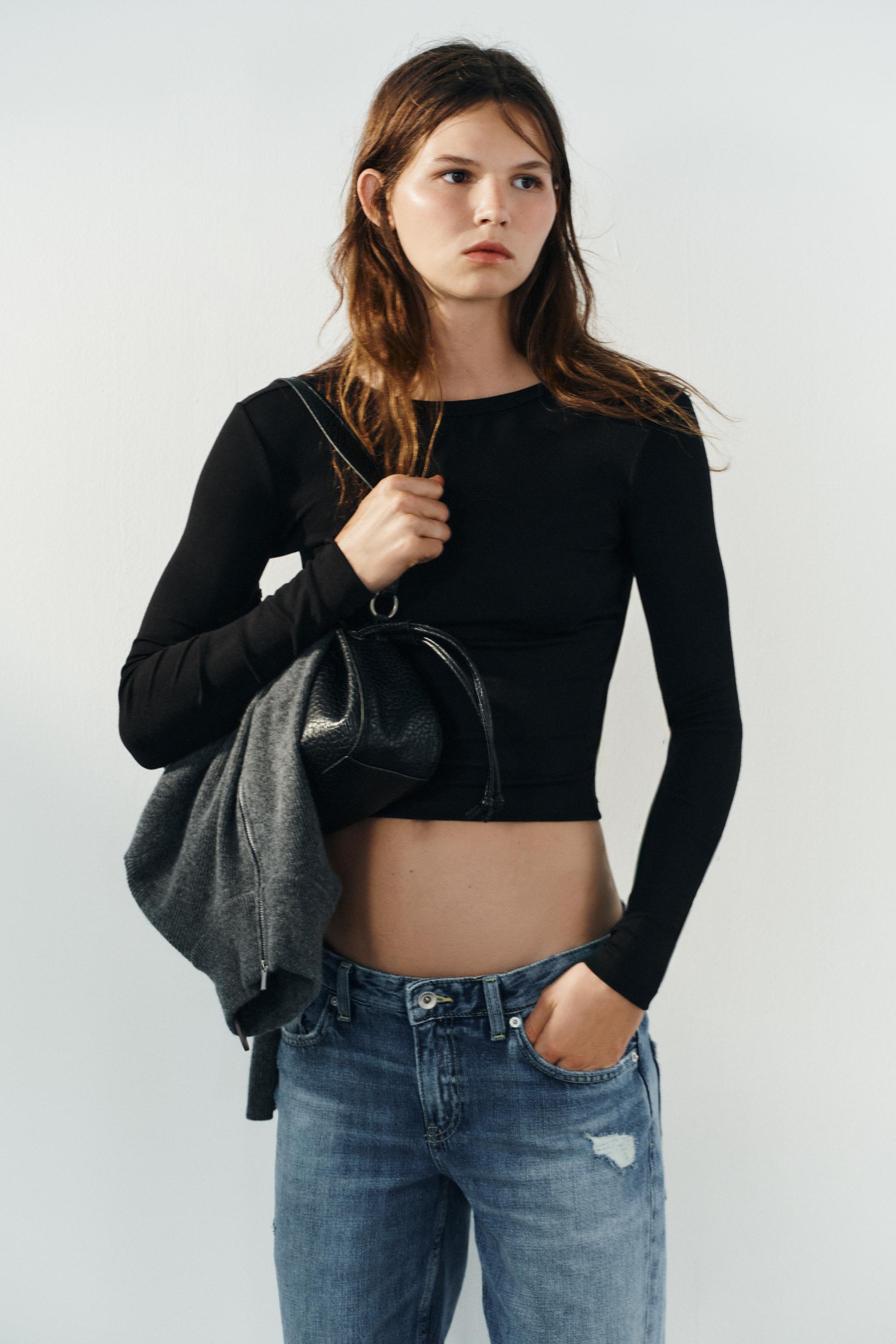 LONG SLEEVE COTTON T-SHIRT
