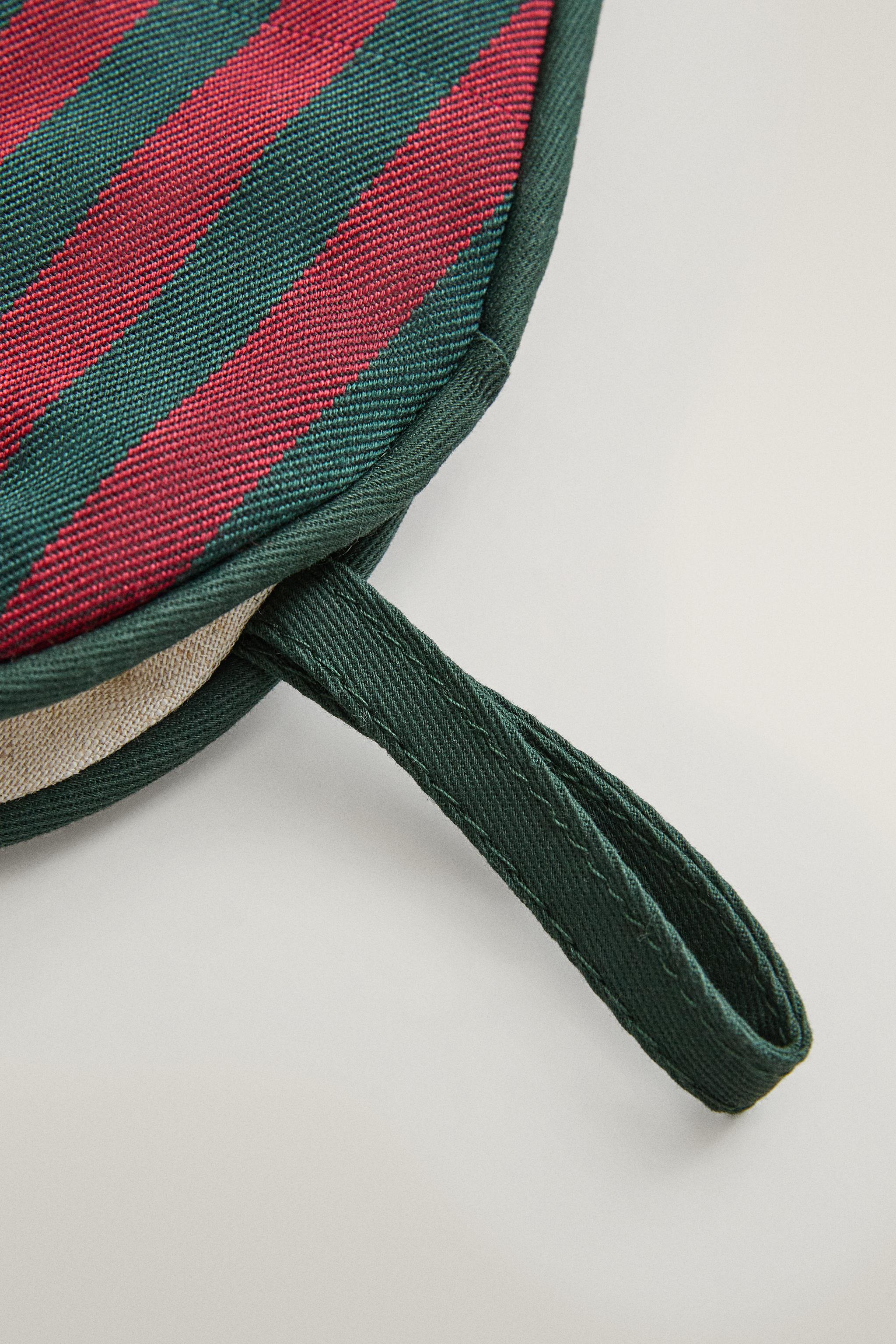 CHRISTMAS STRIPED BONE PET SOCK