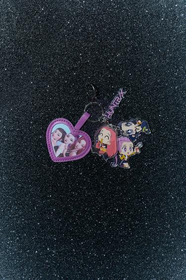 KPOP DEMON HUNTERS™ NETFLIX © PENDANT KEYRING - Purple by Zara