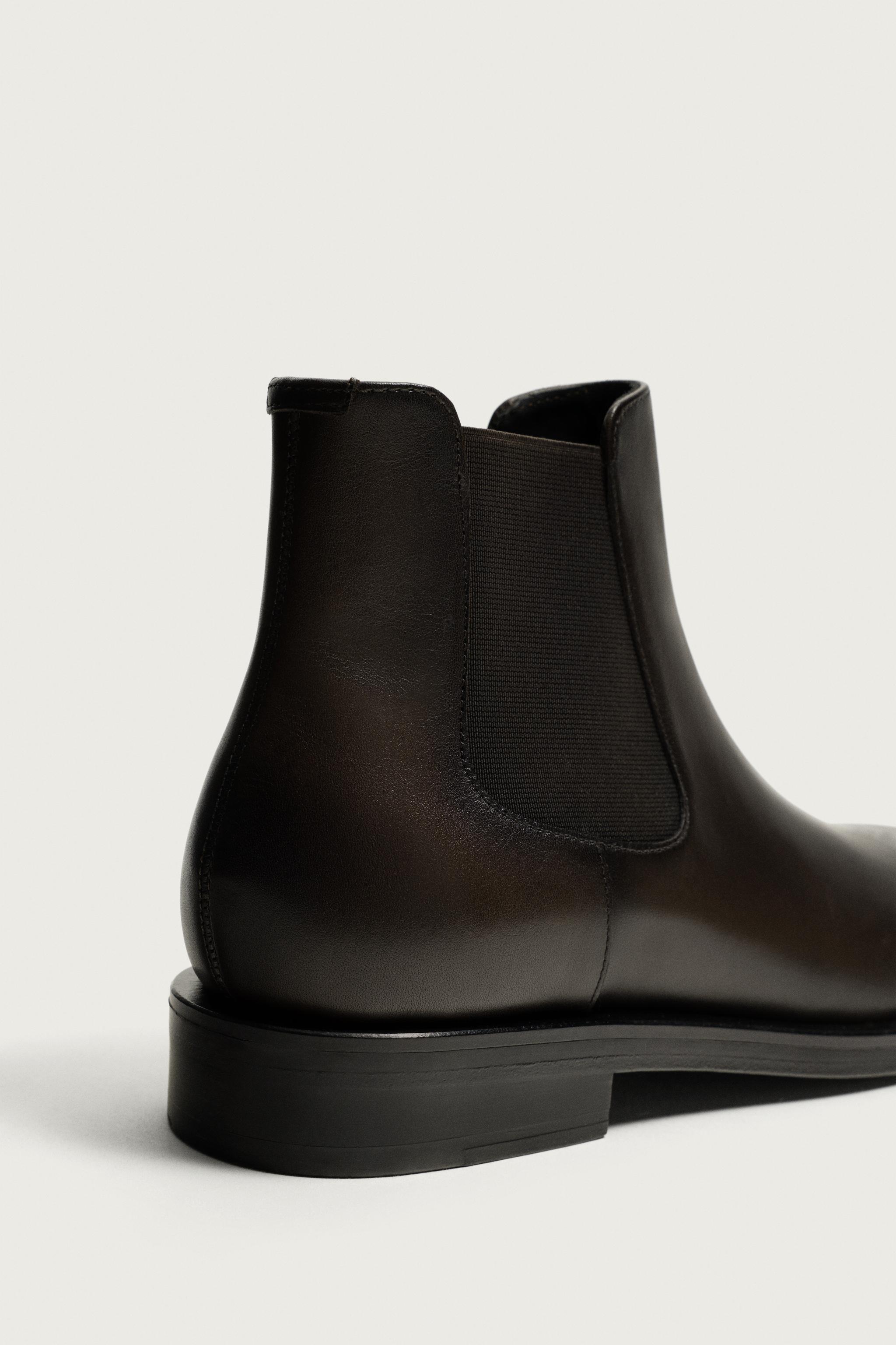 LEATHER BOOTS