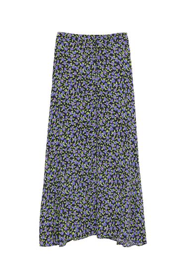 SKIRT WITH LINED BUTTONS
