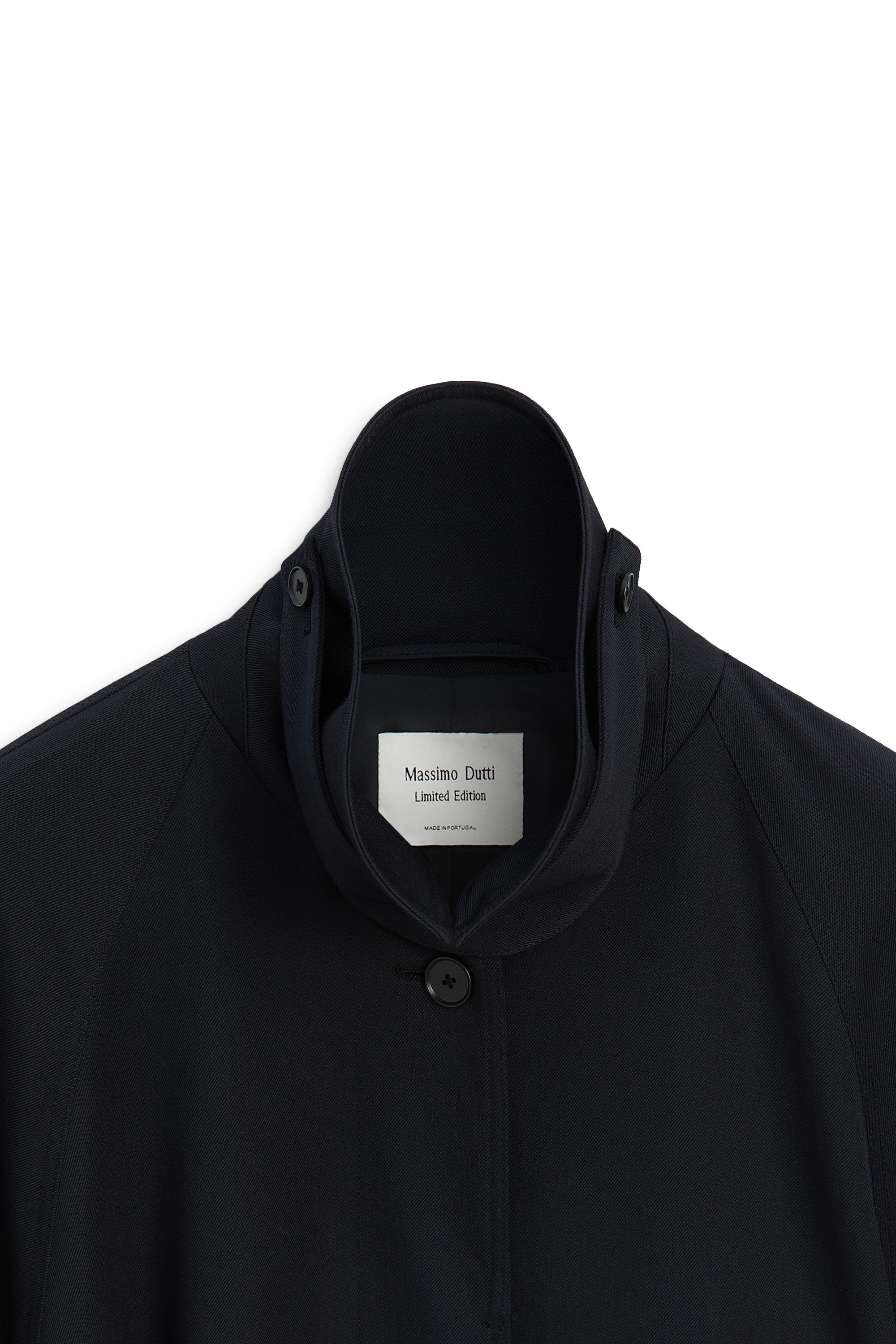 100% wool jacket with belt detail - LIMITED EDITION