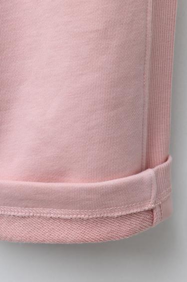 WIDE-LEG TEDDY BEAR PLUSH TROUSERS - Pink by Zara - Image 3