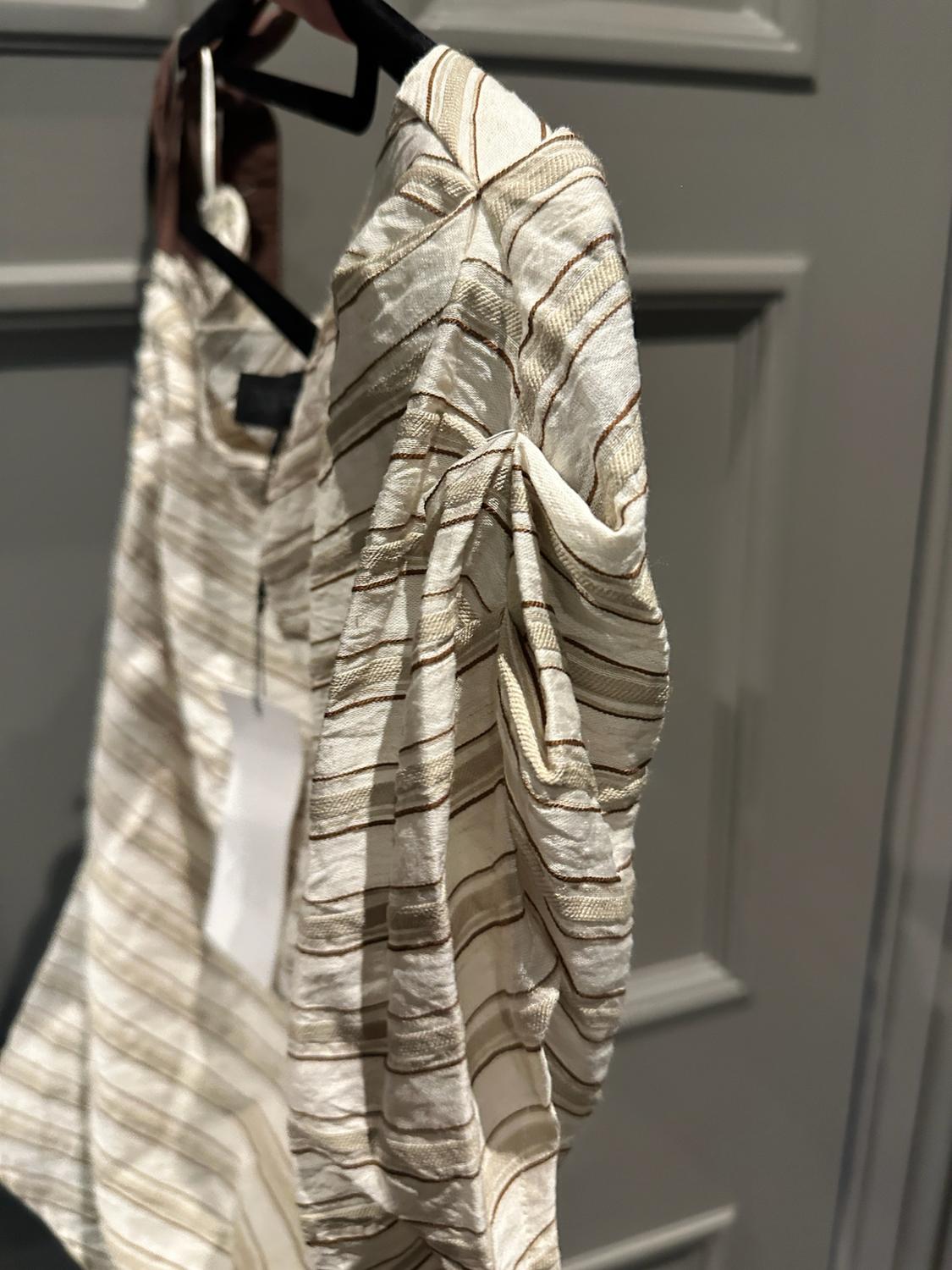 STRIPED TOP WITH BOW - Image 4