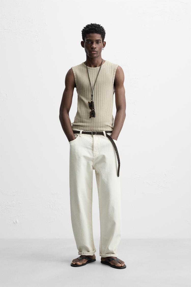 Dlf Camiseta Tirantes Basica Zara Dlf Camisetas Basicas Mango