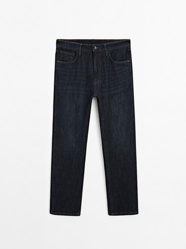 Zara Tapered fit jeans - Navy blue