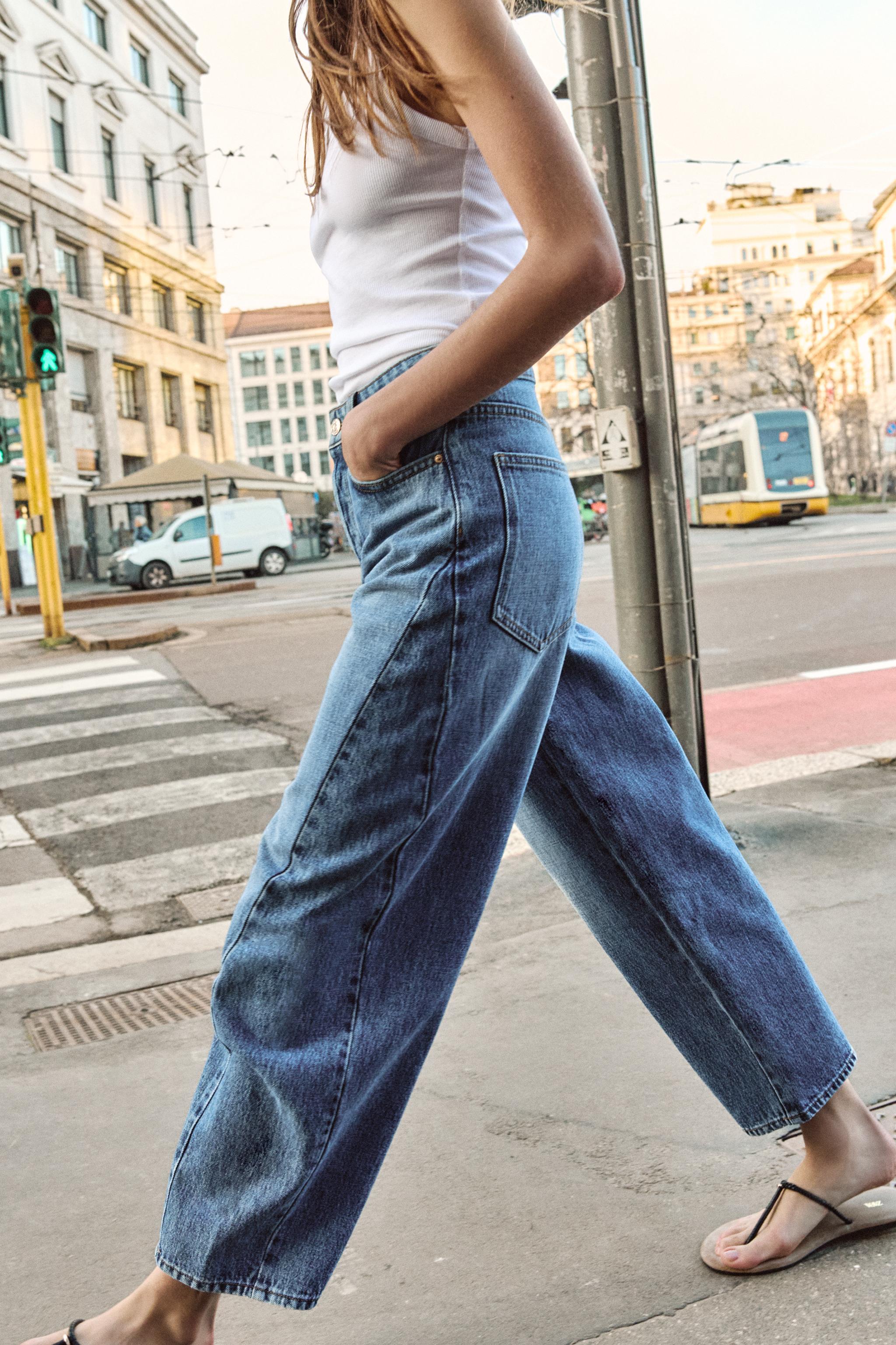 JEAN Z1975 BARREL TAILLE HAUTE COUTURES