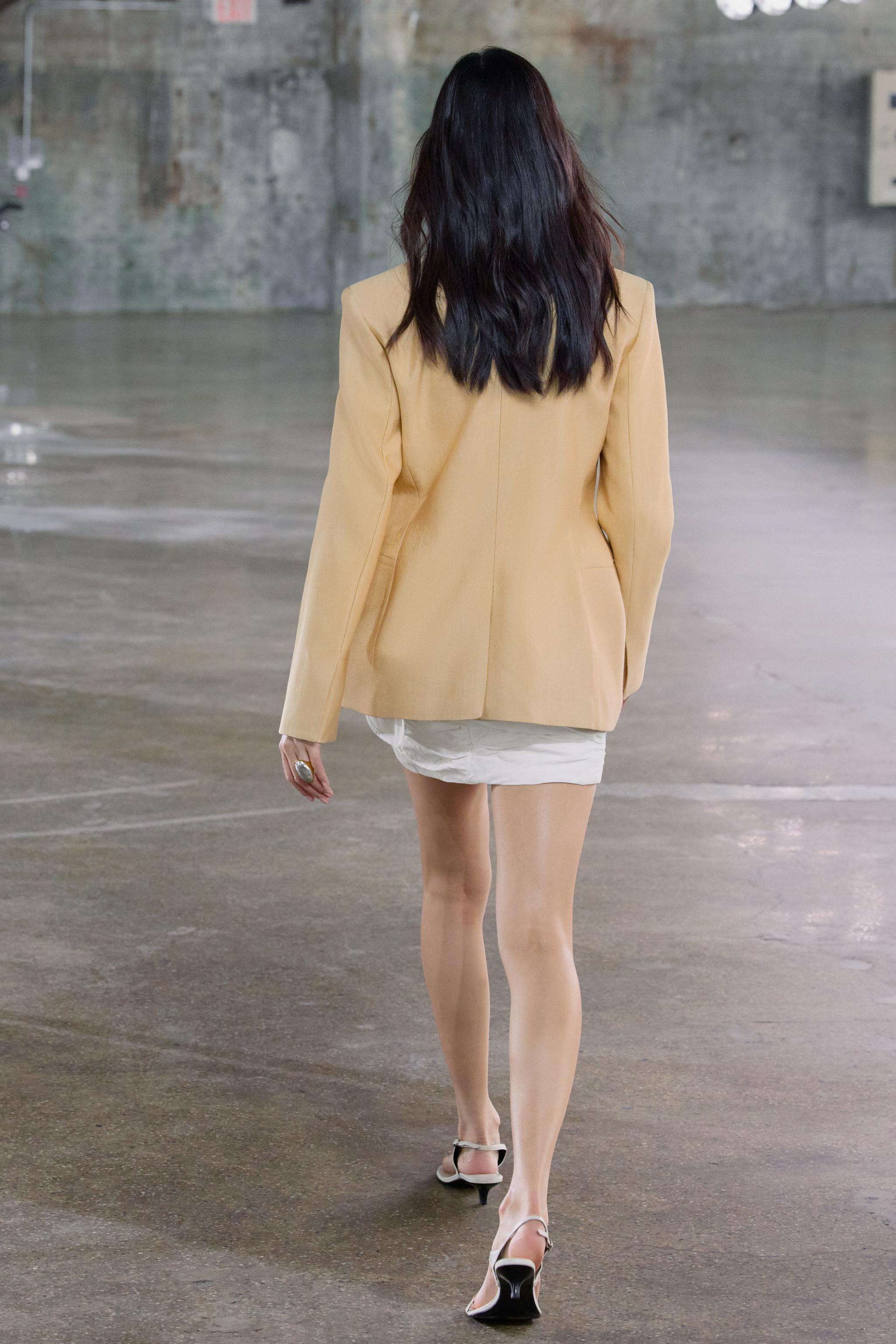 OVERSIZED JACKET ZW COLLECTION - Golden | ZARA United States