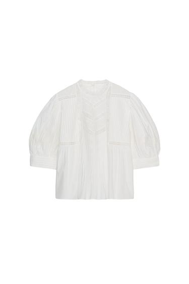 ZW COLLECTION EMBROIDERED SHIRT