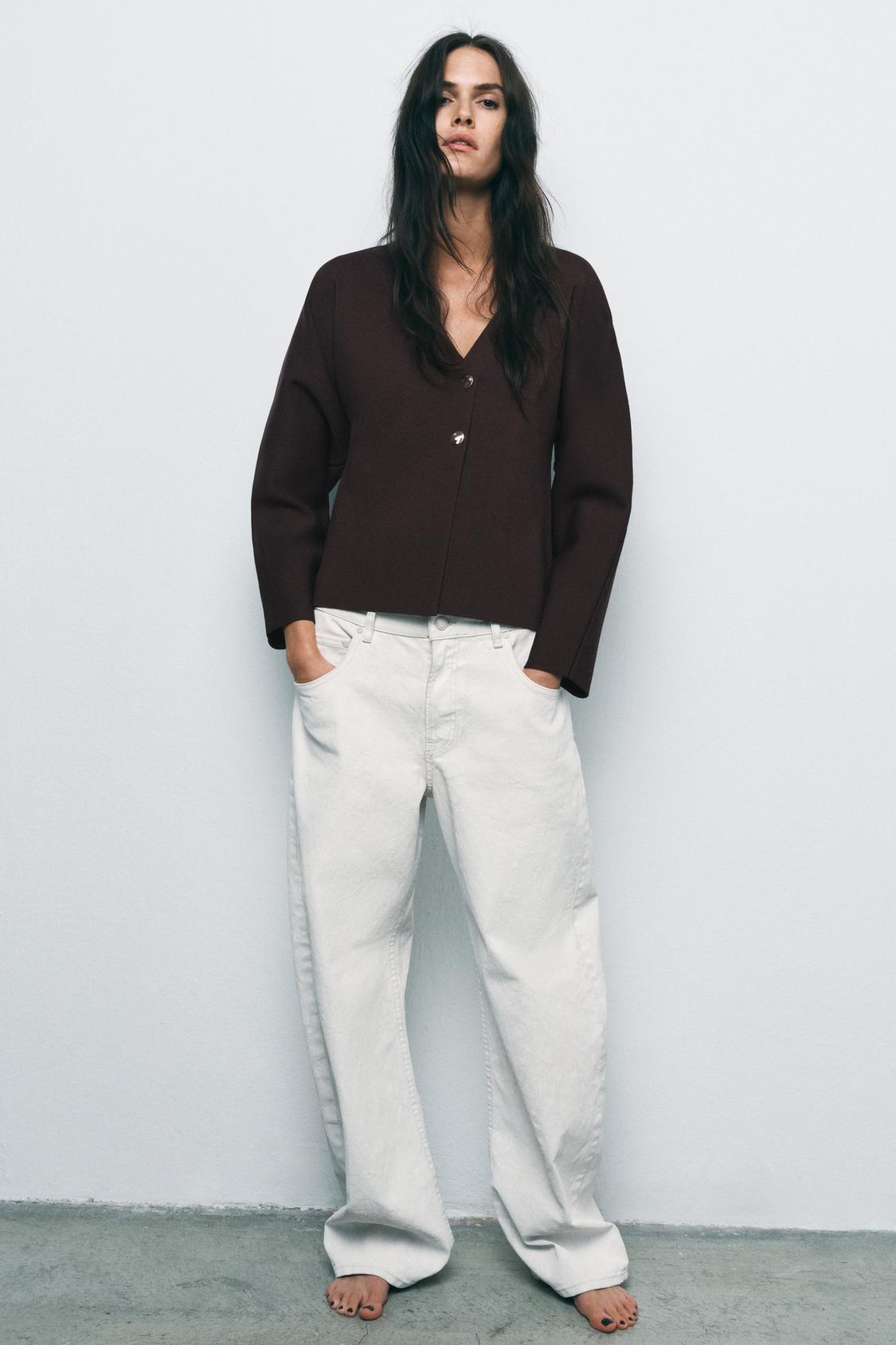 KNIT WRAP TOP