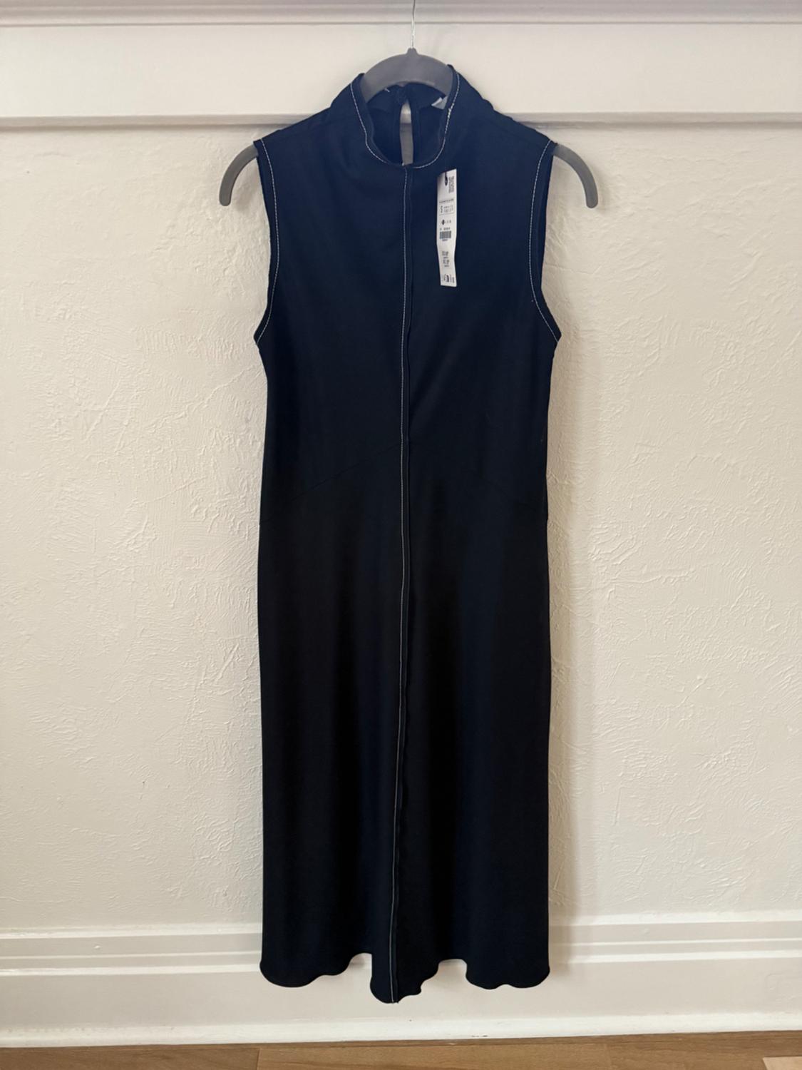 VESTIDO MIDI PESPUNTES ZW COLLECTION