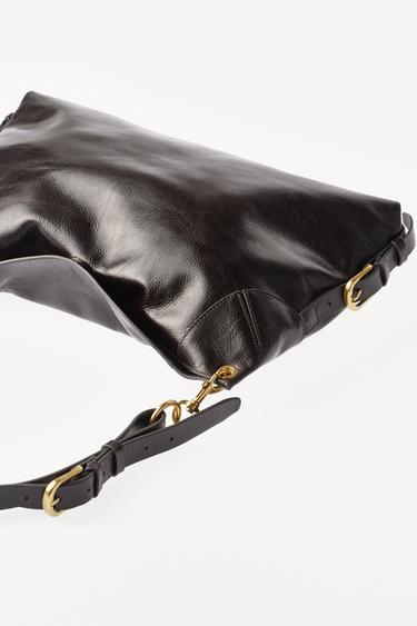 SAC EN CUIR WILLY CHAVARRIA X ZARA - Chocolat de Zara - Image 2