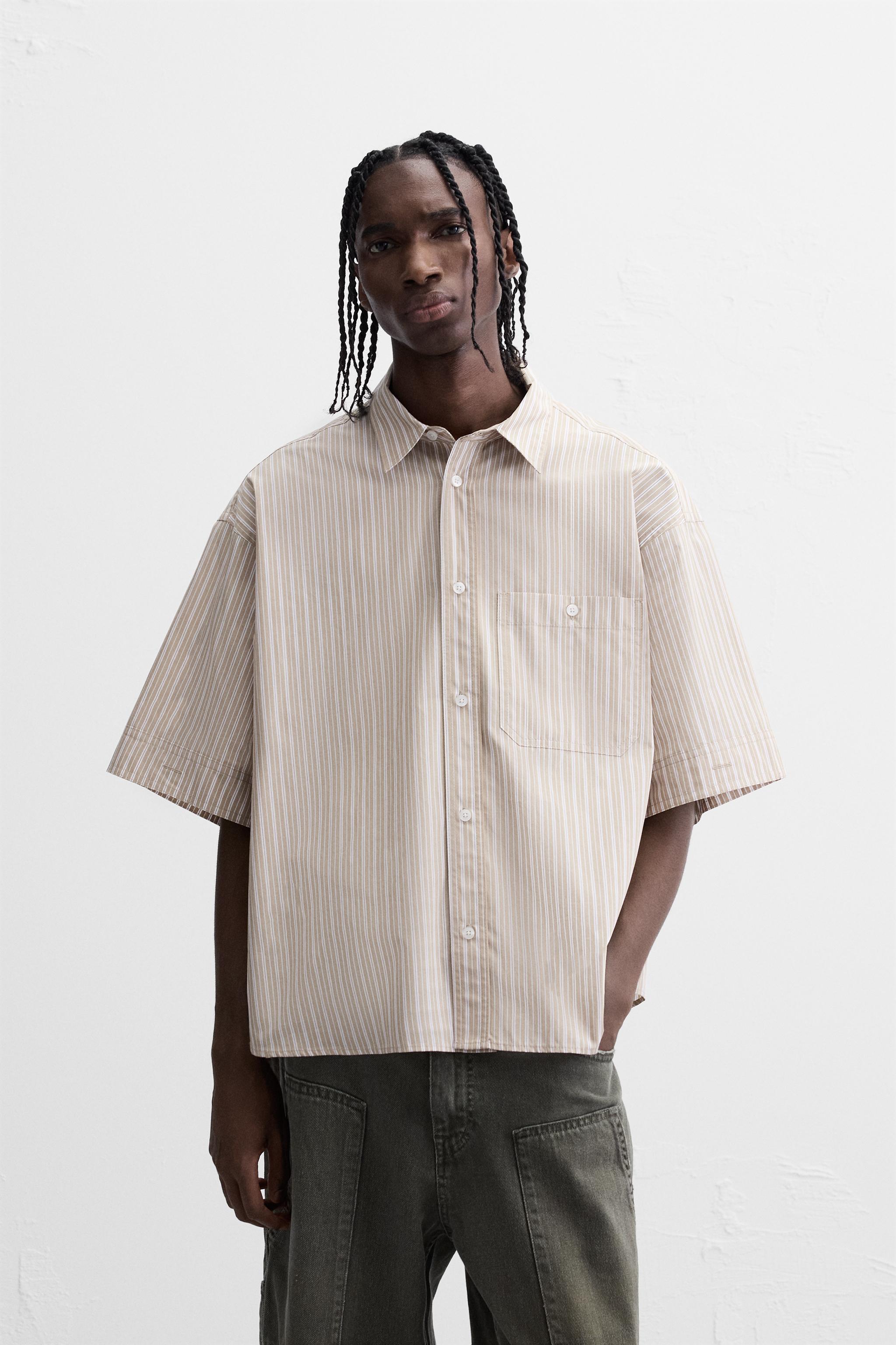 Camisa oversize zara online