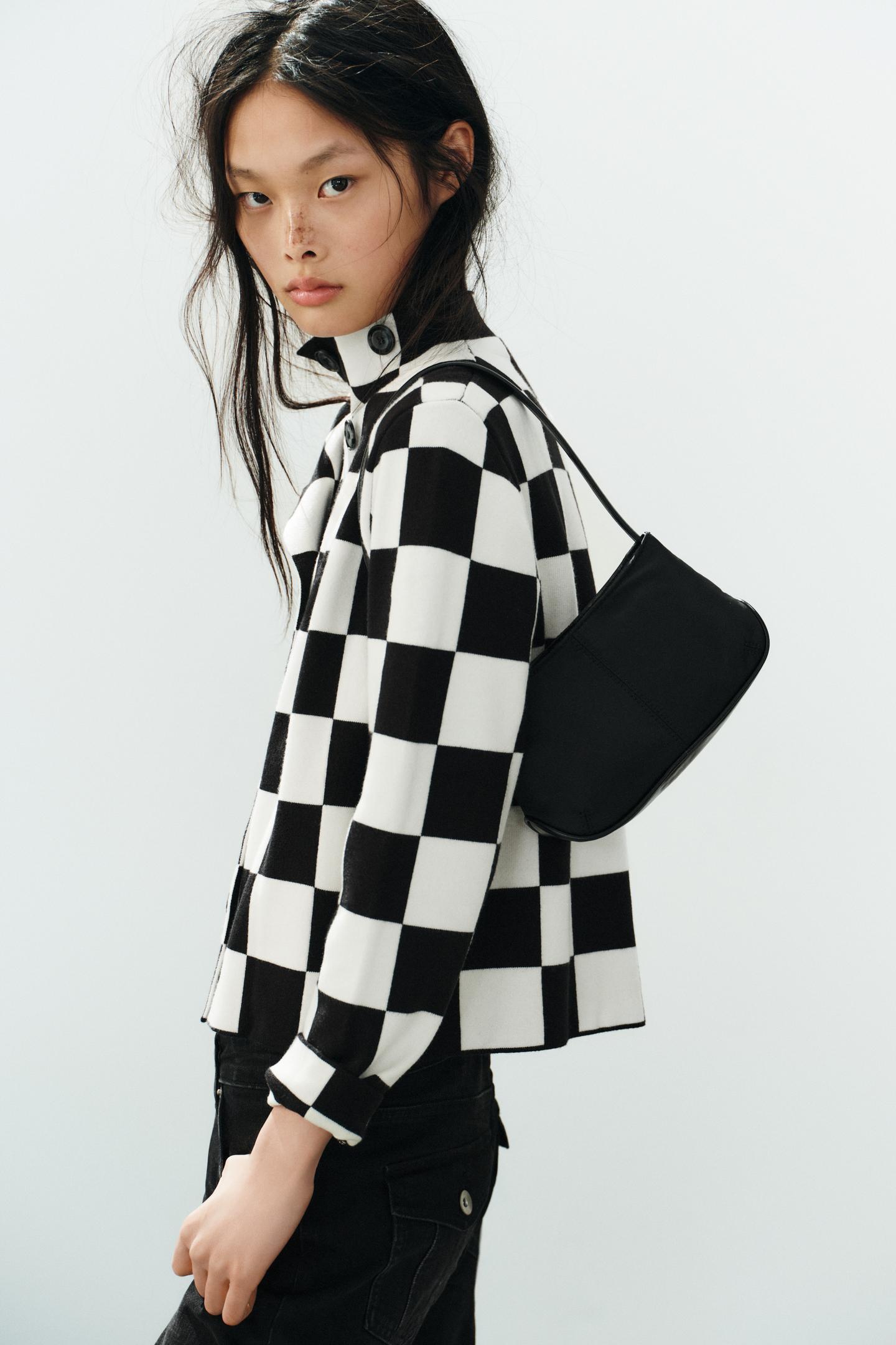 Женская сумка Zara Mini Shoulder, цвет: Чёрный — фото 2