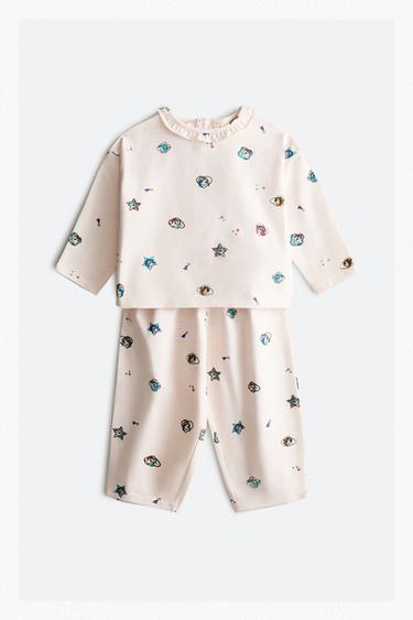 PYJAMA-SET FÜR KINDER AUS BAUMWOLLE MY LITTLE PONY© - Rosa von Zara