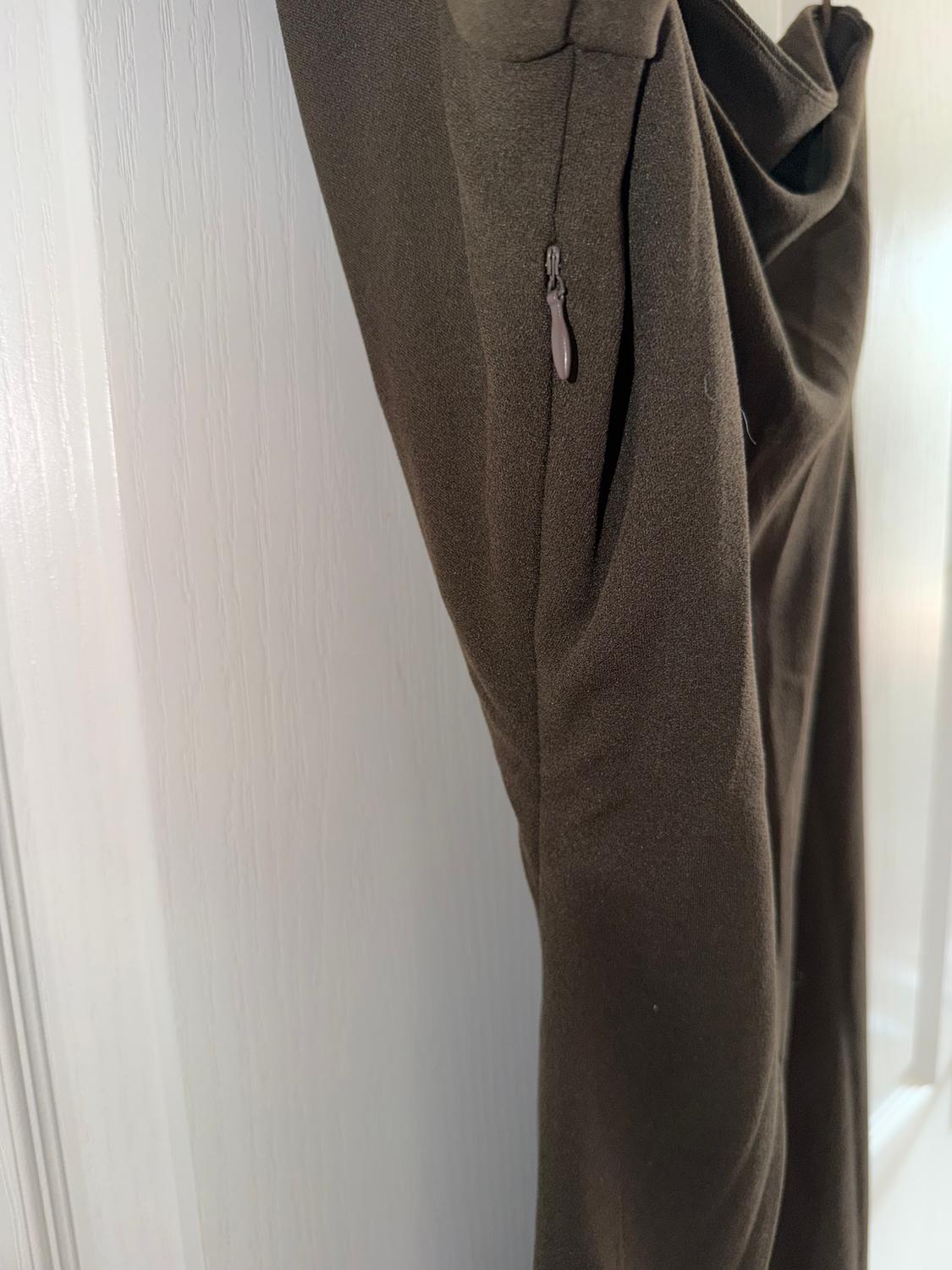 ASYMMETRIC DRAPED DRESS - Image 3