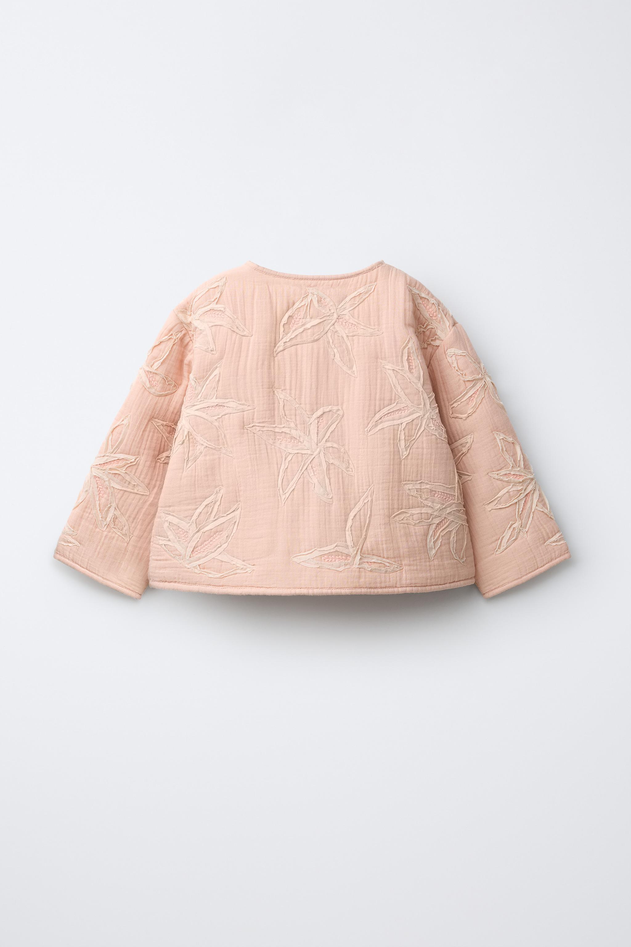 BLOUSON À FLEURS BRODÉES
