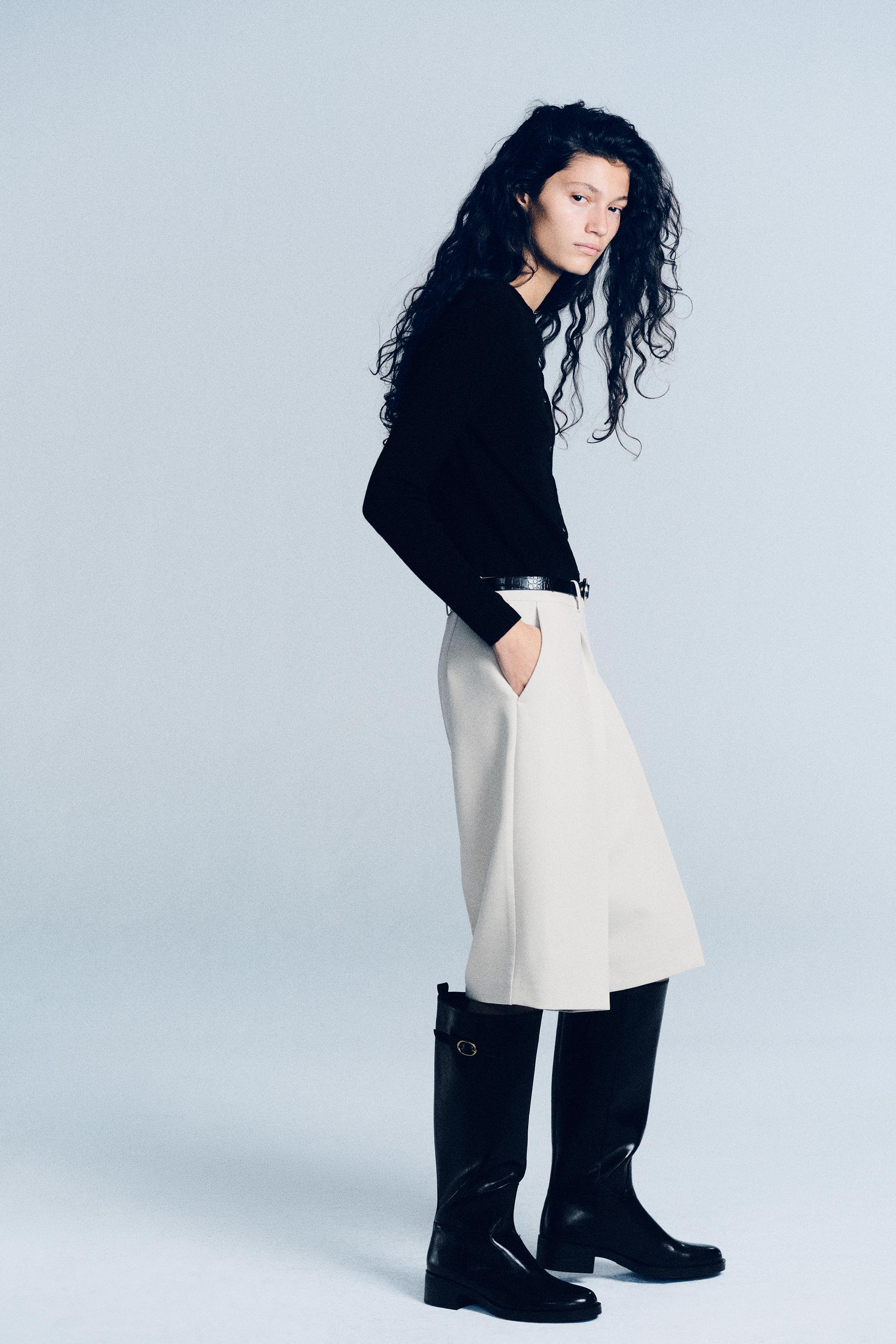 Zara TOKA DETAYLI BİNİCİ ÇİZMESİ