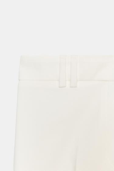 PANTALON CAPRI - Écru de Zara - Image 6