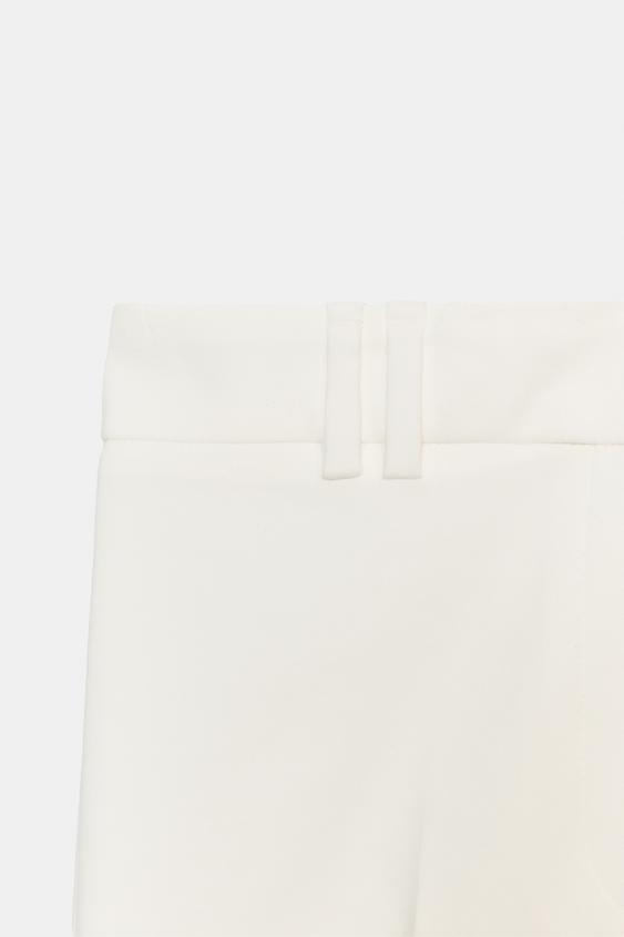 PANTALON CAPRI - Écru de Zara - Image 6
