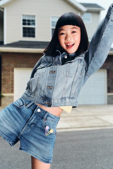 Zara 牛仔外套 - 藍色