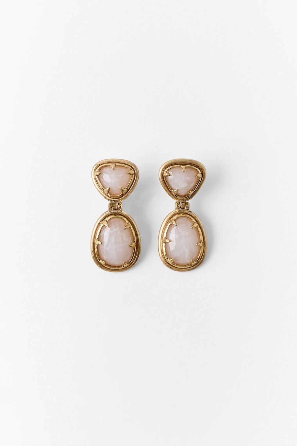 SHIMMER STONE EARRINGS