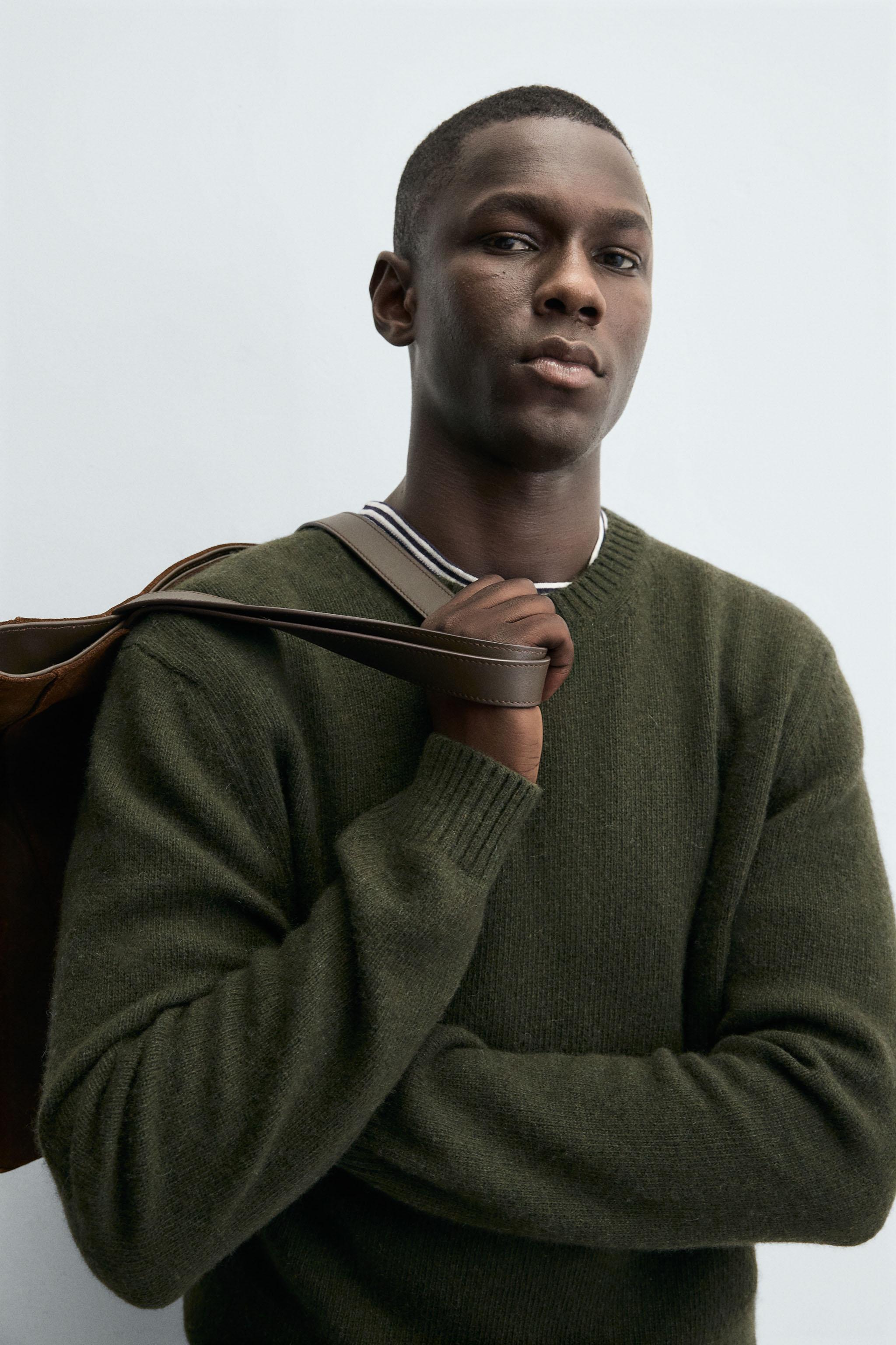 REGULAR FIT WOOL BLEND JUMPER