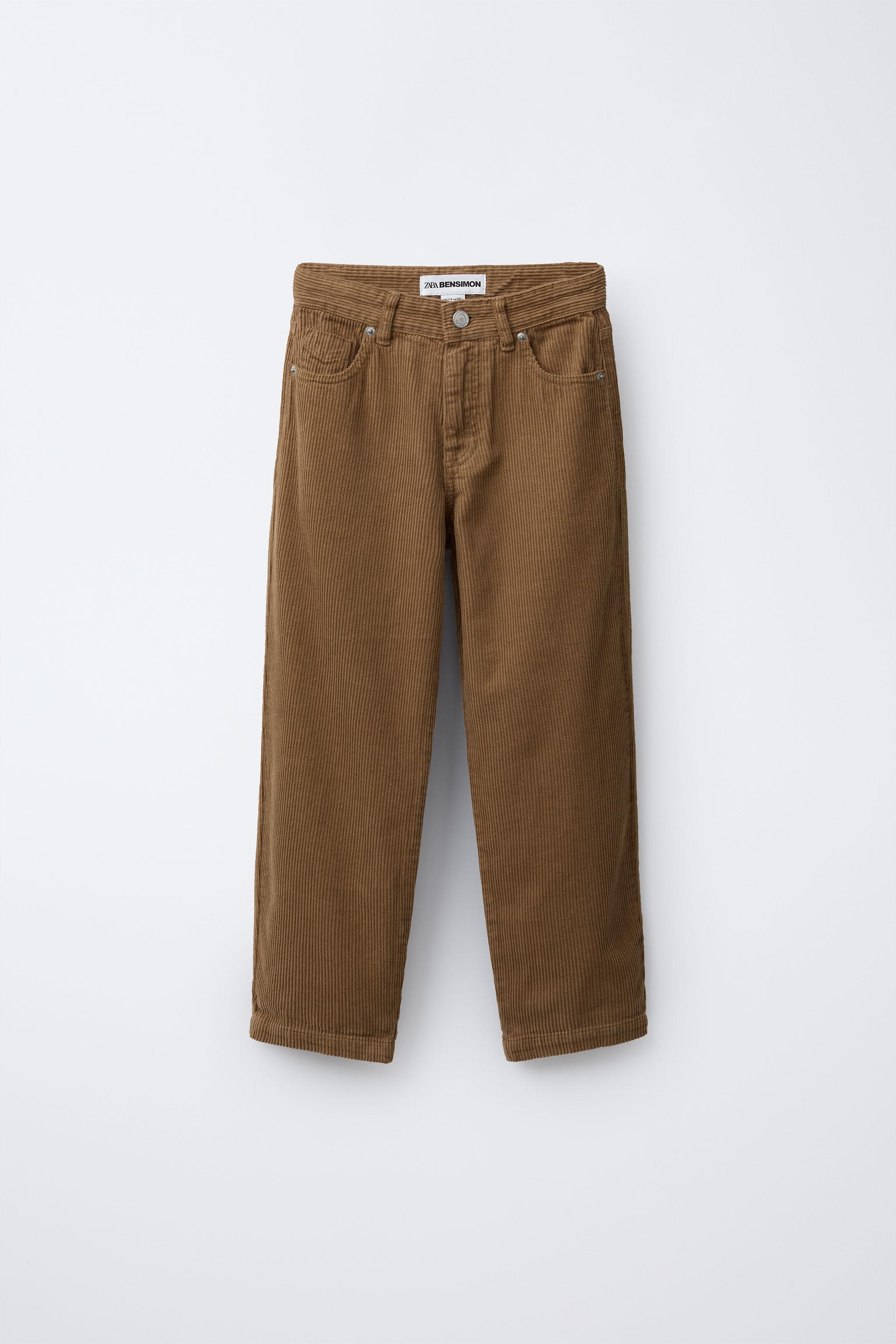 STRAIGHT CORDUROY PANTS BENSIMON ® X ZARA