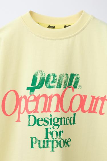 T-SHIRT IMPRIMÉ PENN © - Jaune de Zara - Image 2