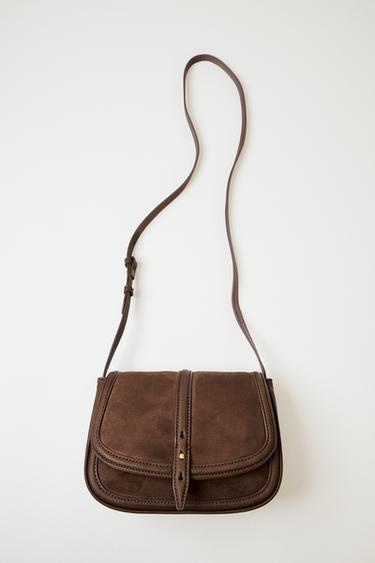 CROSSBODY BAG - Brown by Zara