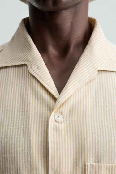 STRIPED OVERSHIRT - striped by Zara - Image 4