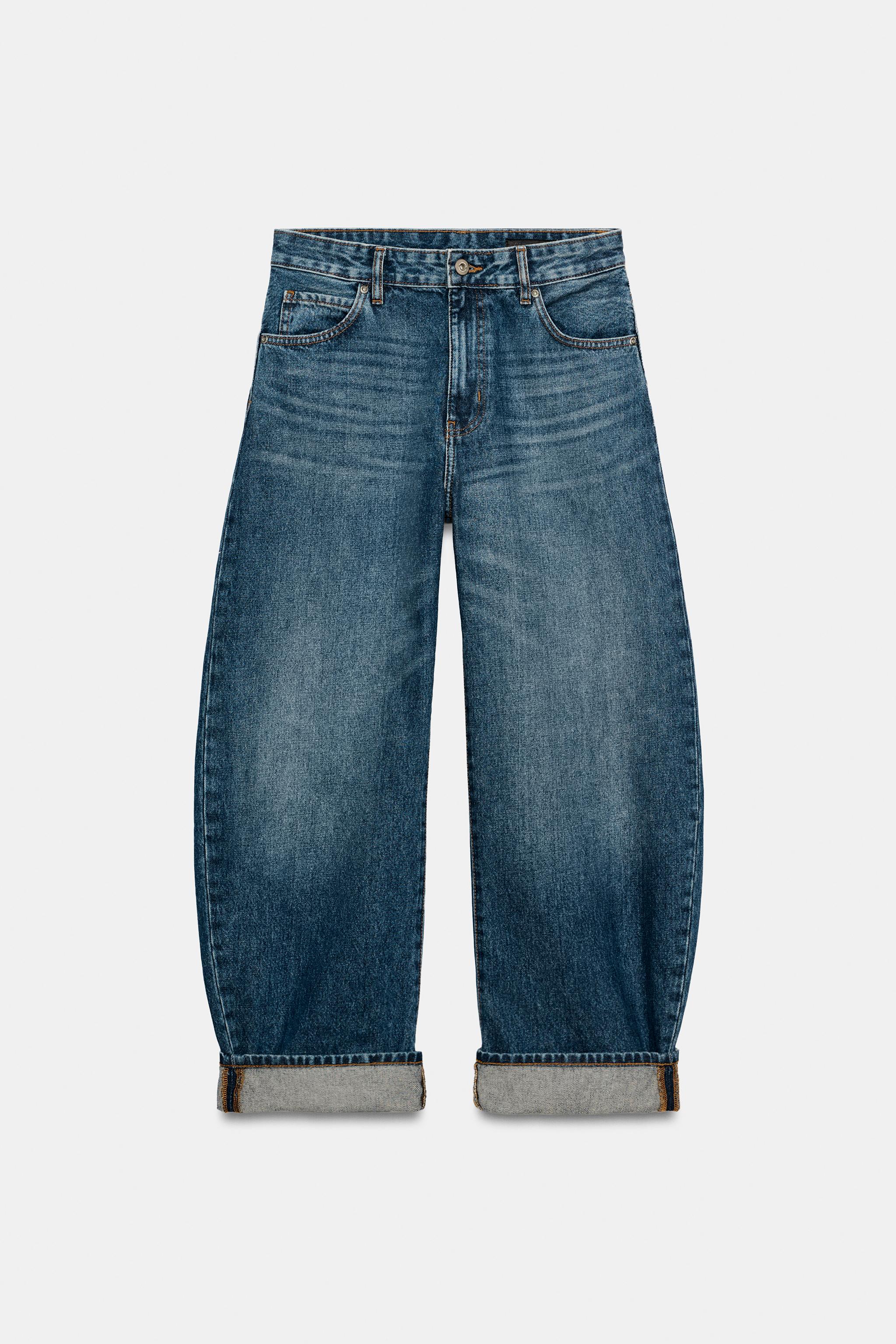 ZW COLLECTION CUFFED BALLOON JEANS - thumbnail 2