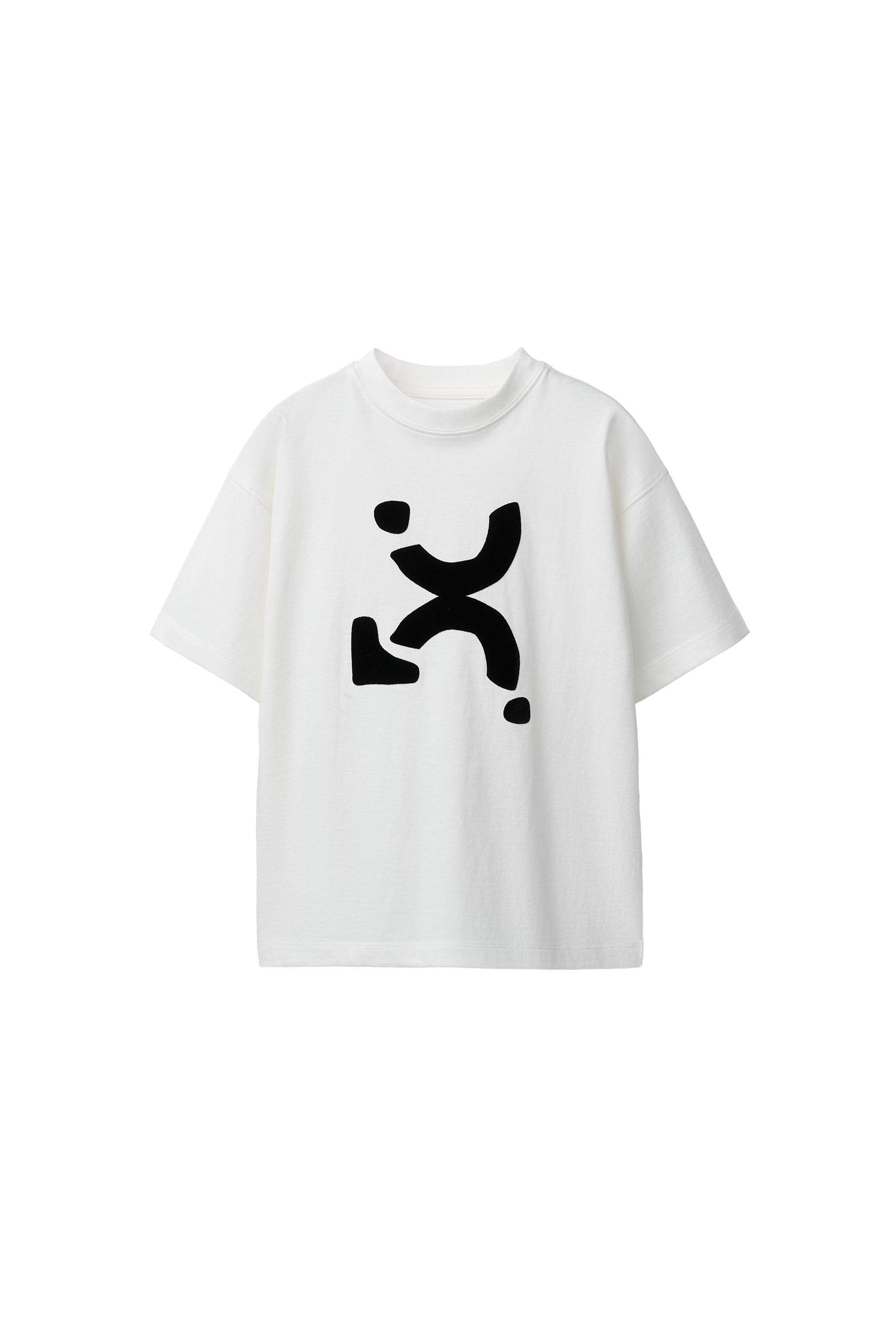 フロックプリント柄Tシャツ - ホワイト | ZARA Japan / 日本