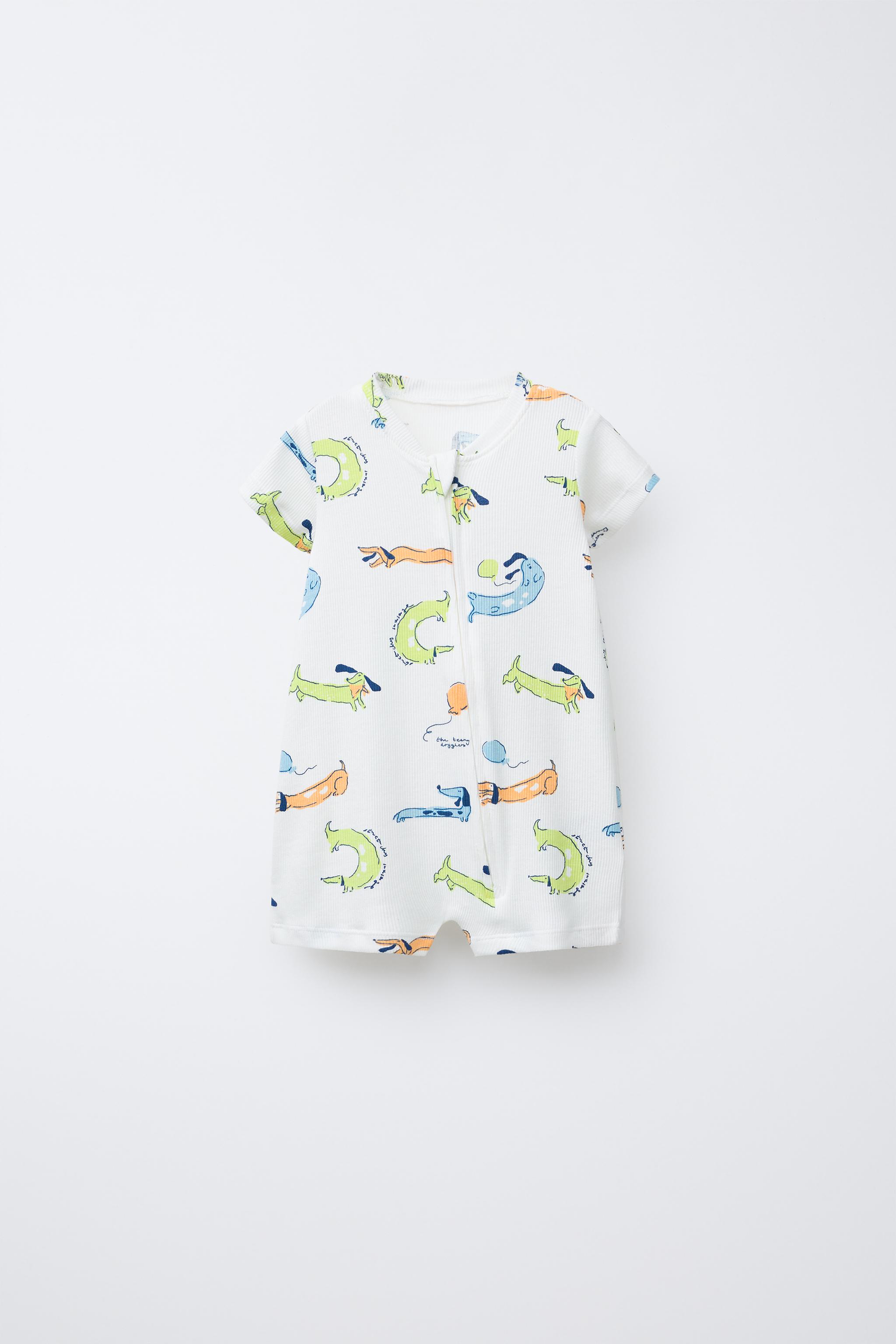 ZARA KIDS - フリル付きオーバーオール 9-12m ZARA baby ニット
