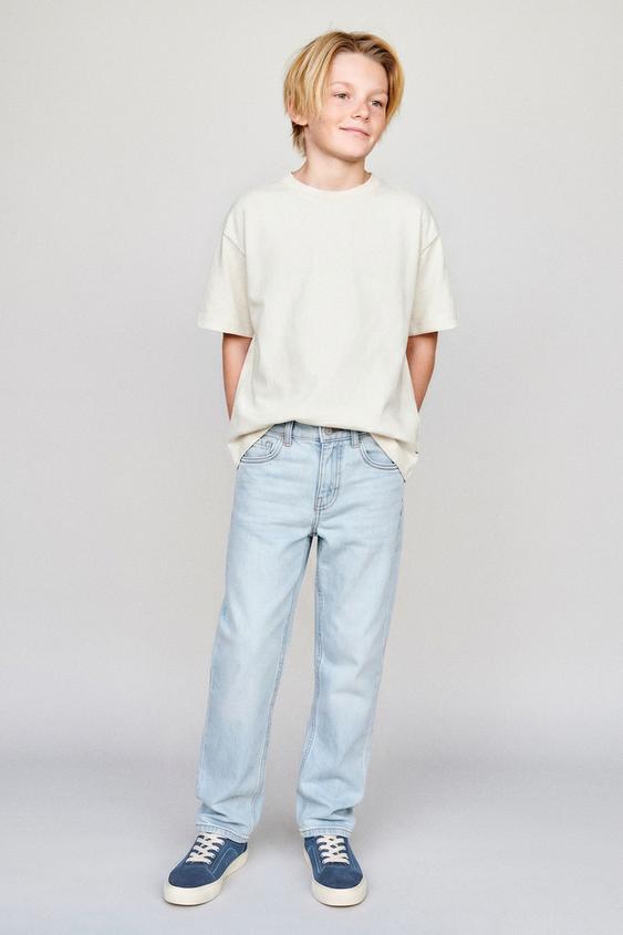 JEANS STRAIGHT - Azul de Zara - Imagen 0