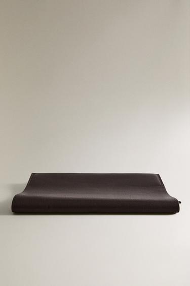 A5 LEATHER COVER NOTEBOOK - Burgundy by Zara - Image 2