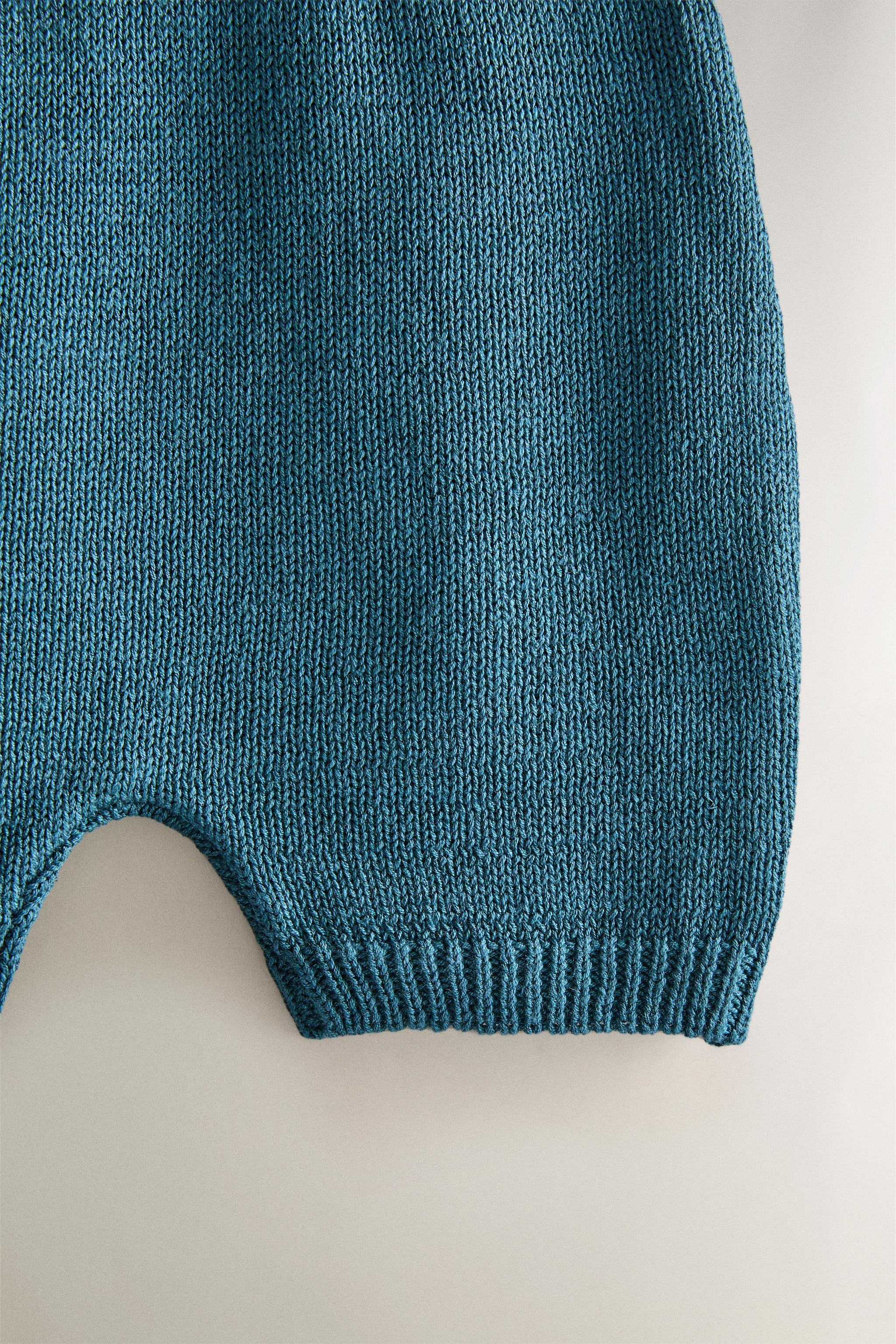 Zara KNIT BABY DUNGAREES — фото 2