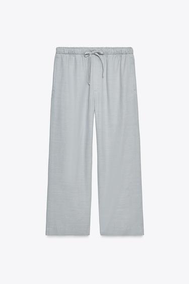 PANTALONS JOGGER ZW COLLECTION - Blau mitjà de Zara