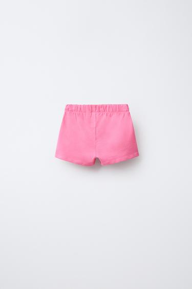 6-14 ANS/ PYJAMA T-SHIRT ET BERMUDA CONTRASTE - Fuchsia de Zara - Image 4