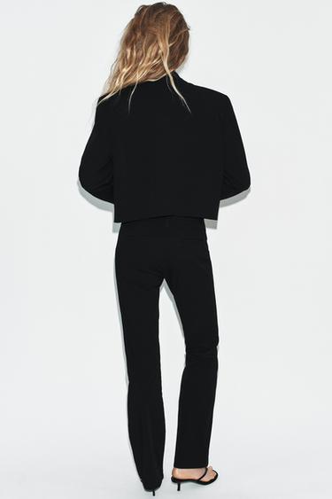 VESTE COURTE - Noir de Zara - Image 4