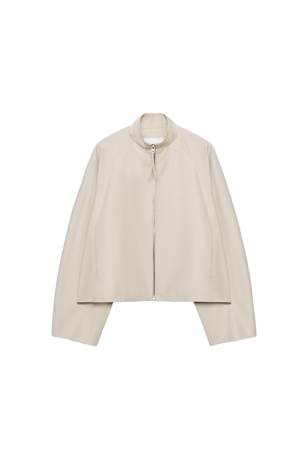ZW COLLECTION ZIPPERED BOMBER JACKET - image 3