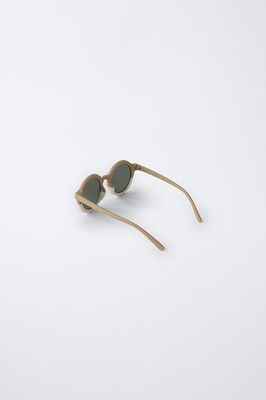 ROUND SUNGLASSES - Ecru / Beige by Zara - Image 2