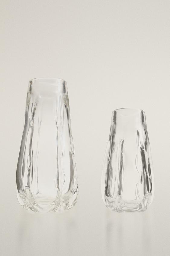 DECORATIVE GLASS VASE - Transparent by Zara - Image 0