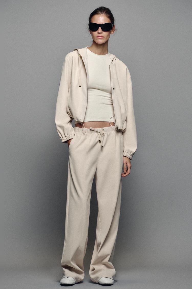 Pantalon ancho cintura elastica