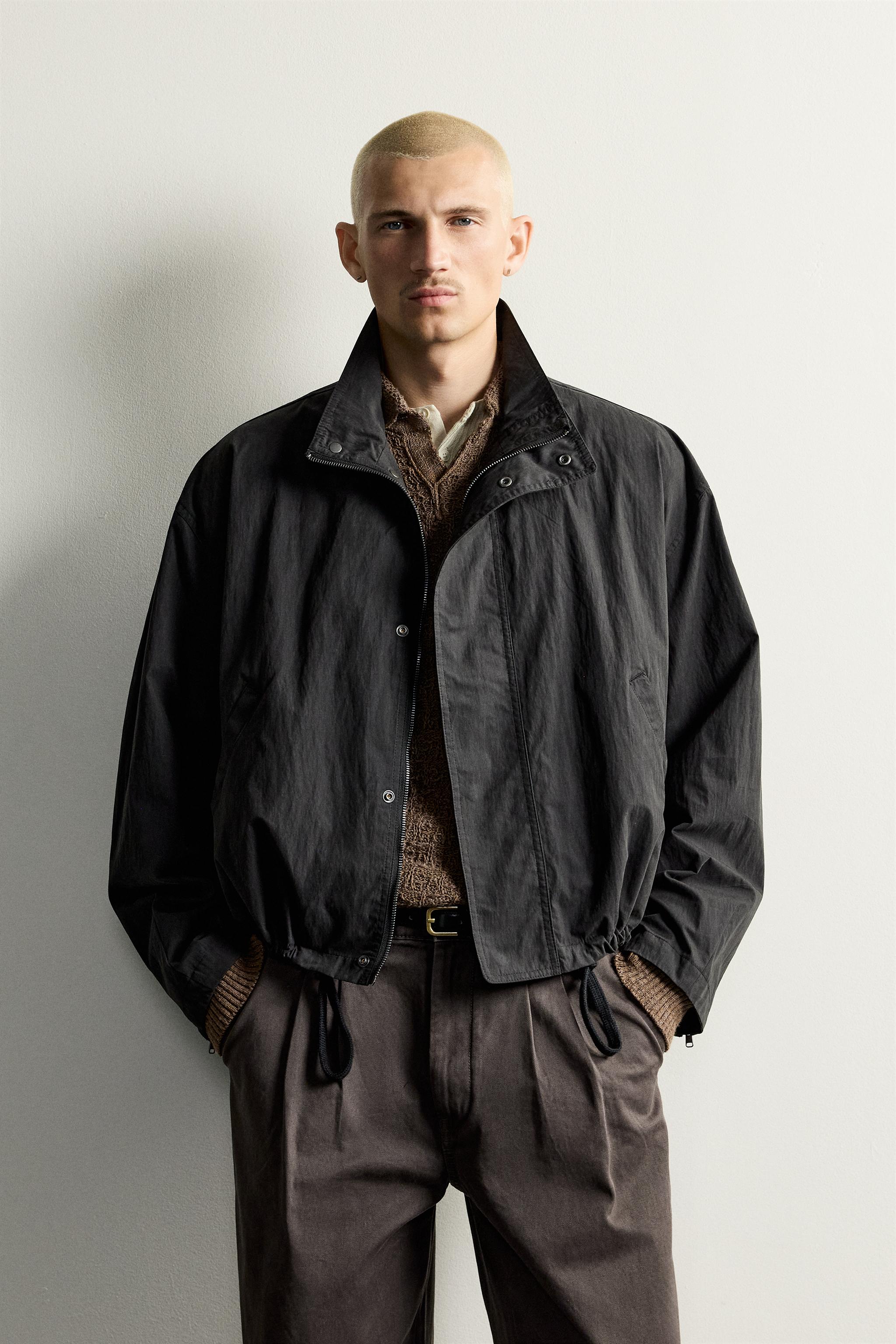 CROPPED-FIT JACKET