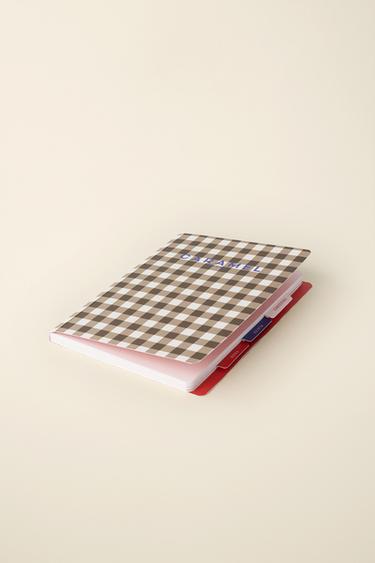 CARNET À CARREAUX VICHY CREATED BY CARAMEL LONDON X ZARA - Multicolore de Zara - Image 2