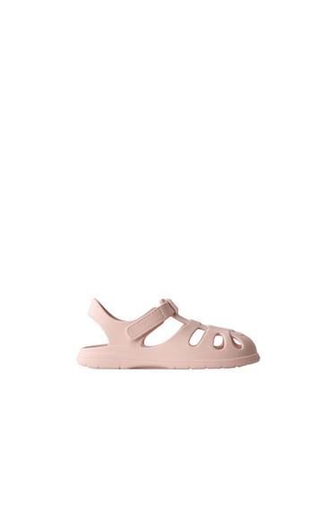 BAREFOOT CAGE SANDALS - Pink by Zara