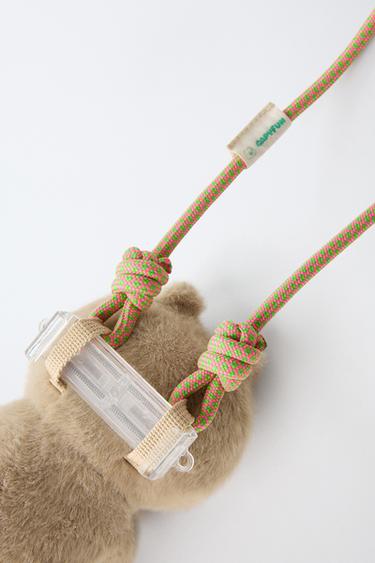 CAPYBARA CAPYFUN © MOBILE PHONE BAG - Brown by Zara - Image 3