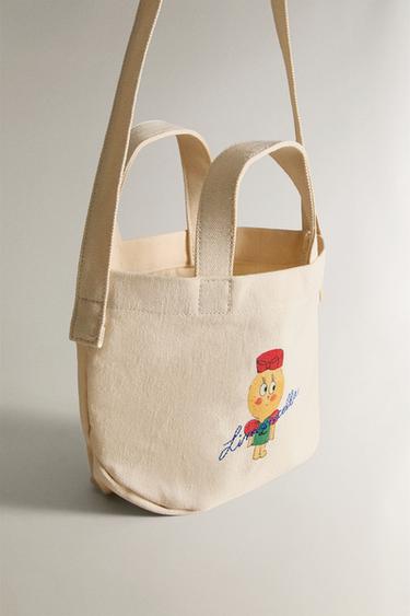 SAC EN TISSU ENFANT LIMONCELLA X THE ANIMALS OBSERVATORY - Écru de Zara - Image 1